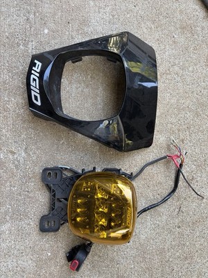 Rigid Industries ADAPT XE EXTREME ENDURO LED MOTO KIT Black. Orange Lens Include