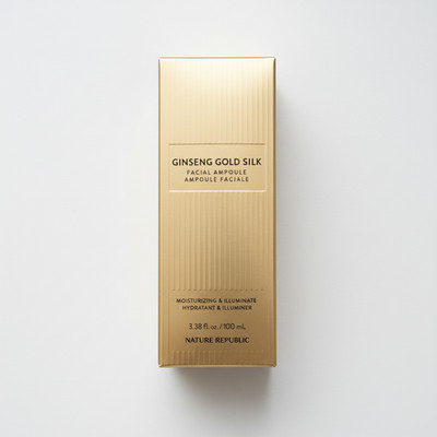 Ginseng Gold Silk Facial Ampoule, by Nature Republic 3.38 fl oz New