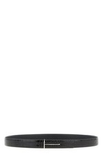 TOM FORD Slim T Black Reversible Belt New  Authentic