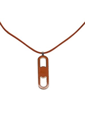 HERMES Necklace ORN With Top Ladies NULL