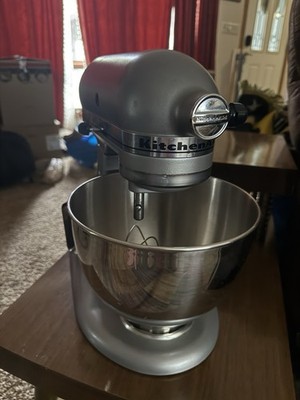 KitchenAid Proline KSM5 Matte Gray Countertop Stand Mixer w/Bowl, Attachments