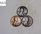 1917-D+1928-D+1933 Lincoln Wheat Penny Cent Set/Lot ~ Extra Fine XF/EF ~ ZWL27