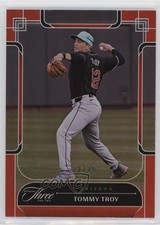 2024 Panini Three and Two Orange 22/25 Tommy Troy #55 1f5h
