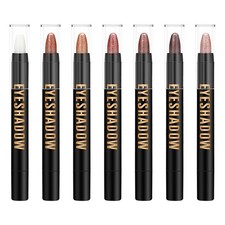 3Pcs Contouring Stick Waterproof Highlighter Stick Sparkly Eyeshadow Stick