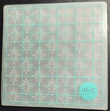 We R Memory Keepers 6x6 Embossing Folders 2 Folders. NEW