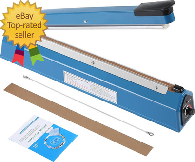 16 Inch Impulse Heat Sealer Manual Bags Sealer Sealing Machine Heating Closer