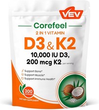Vitamin D3 K2 Supplement Bone Health