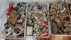 Estate Vintage Costume Jewelry Large 28 LBS Rings Necklace Bracelet Retro Lot