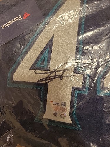 Julio Rodríguez Seattle Mariners Signed Fanatics Authentic Navy Nike Jersey COA - Picture 1 of 3
