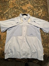 Simms Button Down Vented Fishing Shirt.  Men’s Large!  Excellent Condition