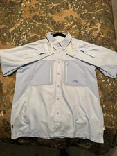 Simms Button Down Vented Fishing Shirt.  Men’s Large!  Excellent Condition