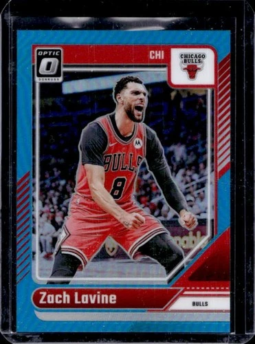2024-25 Panini Donruss Optic Zach LaVine Aqua Prizm #/225 Bulls