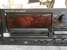 Tascam CD-A500 CD Player / Cassette Combination Deck / Recorder 