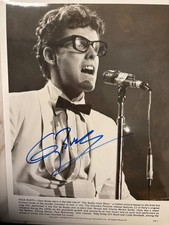 Gary Busey signed photo, The Buddy Holly Story
