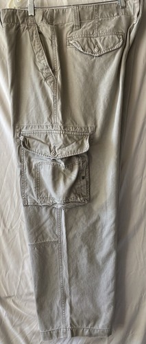 Vintage Y2K 90'S OLD NAVY 1994 CARGO UTILITY PANTS, 42/44 X 30 100% COTTON, EUC - Bild 3 von 19