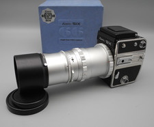 Kowa Six Mittelformatkamera mit Kowa 1:5.6 / 250 Anleitung und OVP seh gut