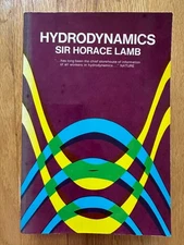 Hydrodynamics Sir Horace Lamb Dover Publications