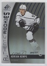 2017-18 SP Game Used Authentic Rookies Rainbow 54/221 Adrian Kempe #91 xp6