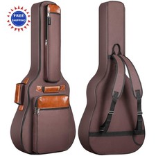 CAHAYA Guitar Bag 40 41 42 In 6 Pockets Case Water Resistent Oxford Cloth 0.5