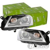2X Valeo BI-XENON Scheinwerfer Satz Passend FüR VW Passat Links+Rechts