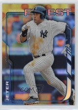 2014 Topps Finest Refractor Derek Jeter #54 HOF uk2