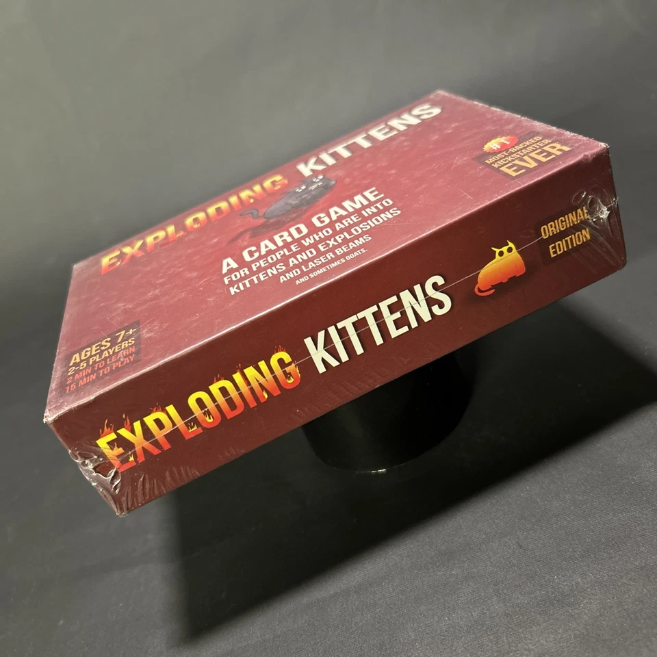 Exploding Kittens Card Game For Ages 7+ For 2-5 Players funny party gift NEW - Image 4 of 4