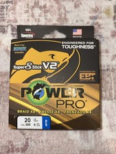 NUOVO Power Pro Super 8 Slick V2 20 libbre Test - 300 iarde - SPEDIZIONE VELOCE!