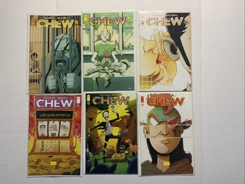 Chew Image Comics 2016 Series 19 Issue Lot John Layman