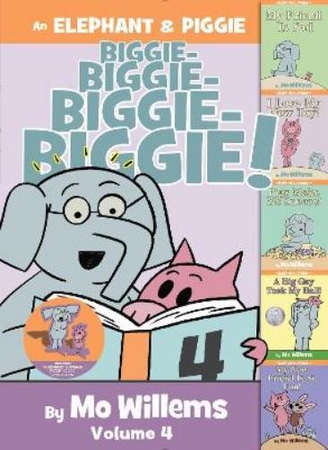 Mo Willems An Elephant & Piggie Biggie! Volume 4 (Copertina rigida)