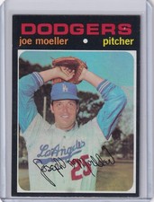1971 Topps Baseball #288 Joe Moeller - Los Angeles Dodgers