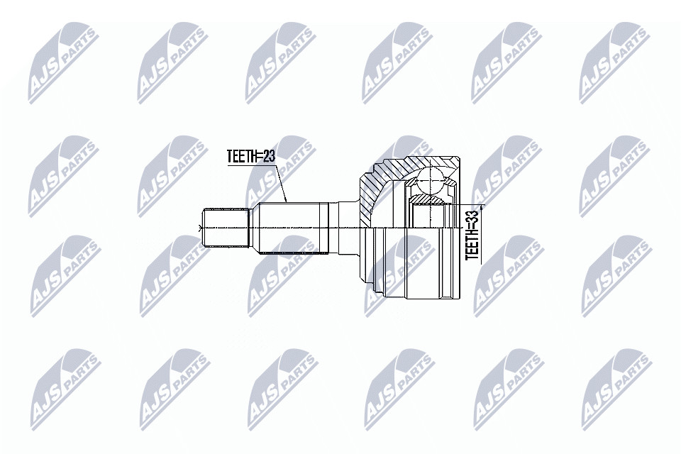 N.T.Y. NPZ-RE-007.NTY Joint Kit, drive shaft for RENAULT