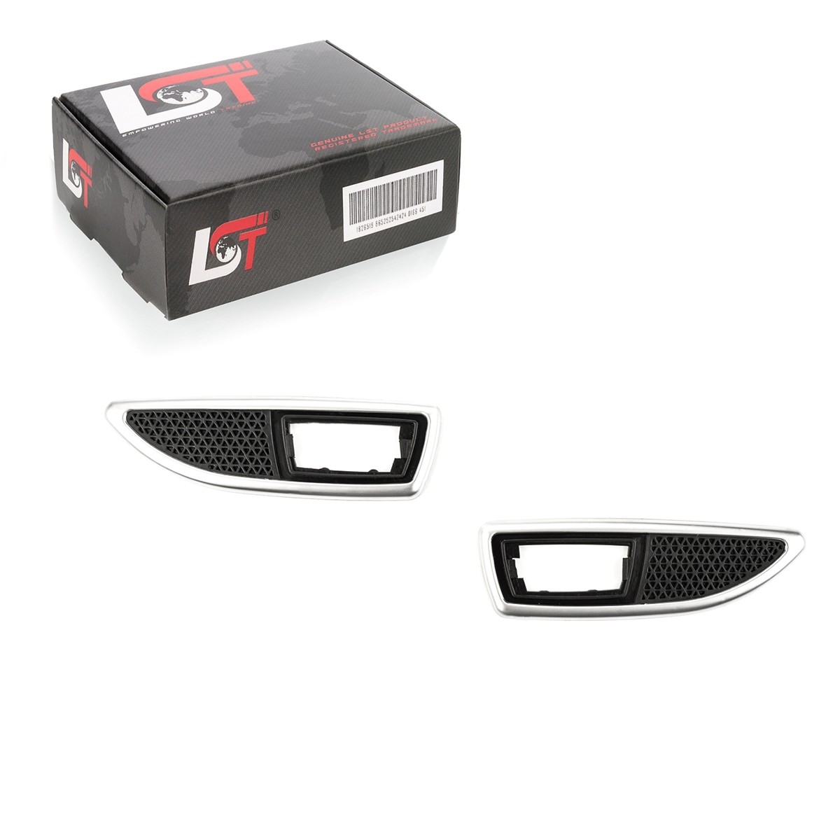 Side Indicator Frame Repair Set Trim Chrome Look for Opel Corsa D OPC