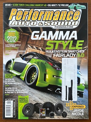 PERFORMANCE AUTO & SOUND PAS Magazine Gamma Style Fairlady 3.0 Dec/Jan ...