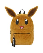 Bioworld Pokemon Eevee Character 16" Plush Backpack