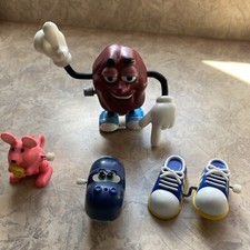Lot of 4 Vintage Wind Up Toys All Work