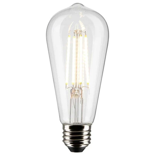 Satco S21364 8 Watt, LED Lamp, ST19, Medium Base, 3000K, 120 Volt - Picture 5 of 5