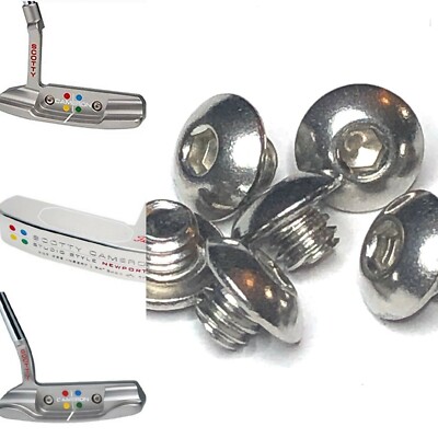 New Scotty Cameron Putter Hex Screws Studio Style Newport 1 1.5 2 2.5 Mid