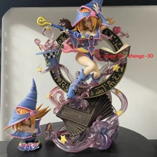 Yu-Gi-Oh! Black Magician Girl Figure – 37cm Duel Monsters Anime Statue Boxed Toy