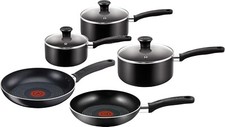 Tefal Essential Non-Stick  5 Pieces Cookware Frying Pan And Saucepan Set