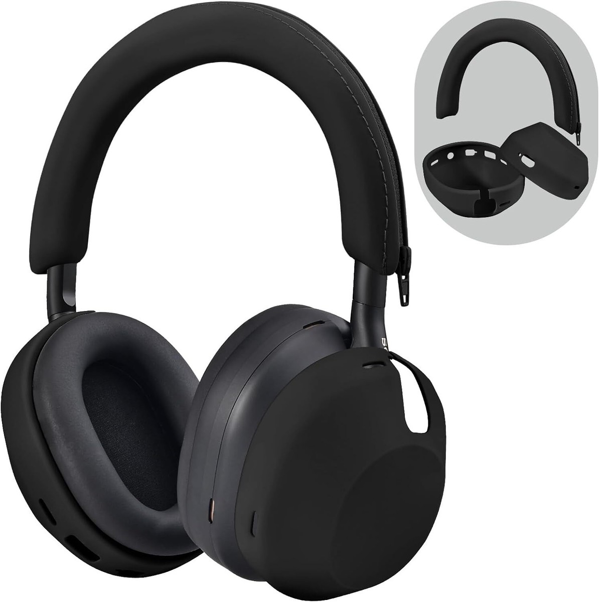 Case cover for Sony WH-1000XM5 Wireless Headphones Silicone 