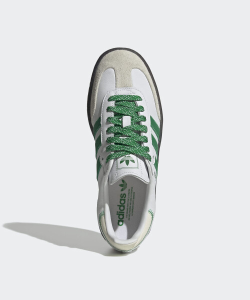 ★adidas★ Triple W White Green IE9105 adidas Originals Sambae W White Green Gum Women Casual