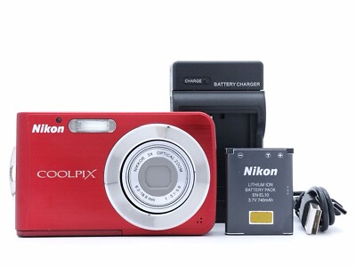 Nikon COOLPIX S210 レッド 高評価なギフト COOLPIX 大人気モデル》Nikon S210 ニコン