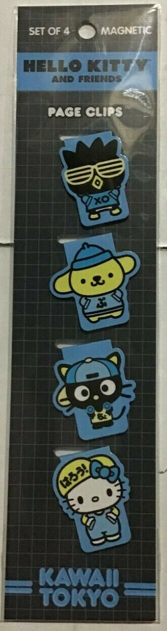 Hello Kitty and Friends Tokyo Kawaii Page Clips - NEW