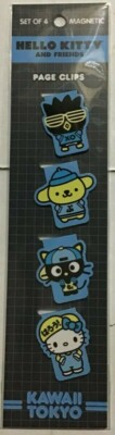 Hello Kitty and Friends Tokyo Kawaii Page Clips - NEW