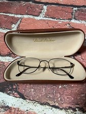 vintage Brooks Brothers round metal eyeglasses Bb250 frames with case