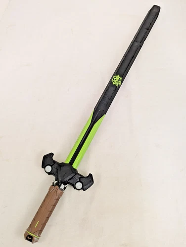 Nerf 32" Foam Sword 2013 Zombie Strike StrikeBlade Black Green Hasbro Toy A6556
