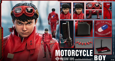 PRESENT TOYS PT-SP64 Motorcycle Boy AKIRA 1/6 Male Action Figure