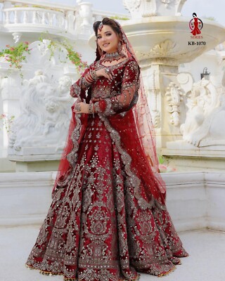 Dulhan Lehenga Bridal Red Lehenga 2019 For Wedding Recent Bridal