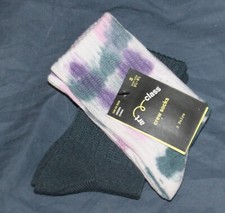 Girls boys Art Class Kids Shoe Size S 5.5 - 8.5 Family Gateway Crew Socks 2 Pack