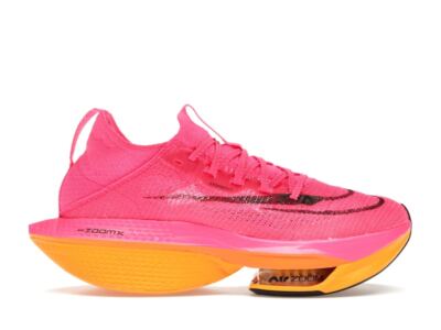新品 W AIR ZOOM ALPHAFLY NEXT% 2 PINK 22.5 Nike Air Zoom Alphafly Next% 2 Hyper Pink/Black/Laser Orange